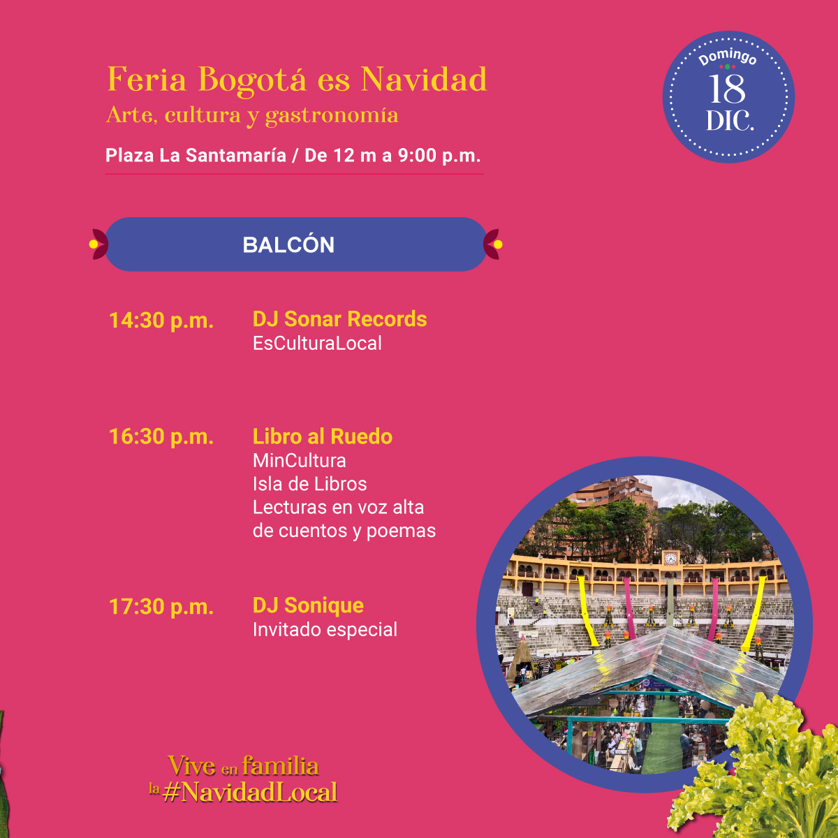 CulturaenBta's tweet photo. cuarteto de cuerdas de la @filarmonibogota, hip hop en vivo con @DianaAvellaMC, show infantil de marionetas con el Baúl de la fantasía, Dj Sonique y @PHONOCLORICA. Además tango, lecturas a viva voz y el Bosque de niebla.

#QuédateConLoMejorDeBogotá 🤩
👉🏼https://t.co/6VhN0eODU1 https://t.co/XrGi2VvVKY