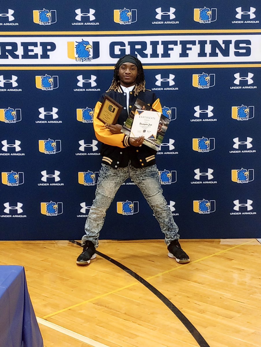 UprepFball's tweet photo. We will be posting our team award winners with their awards today and tomorrow! We’ll start with out MVP (Chris Jean @ChristoJ21) &amp; Co-DPOY (RaeJoughn Yeomas @r_yeomas) ⬇️ https://t.co/cf6gNJatZP