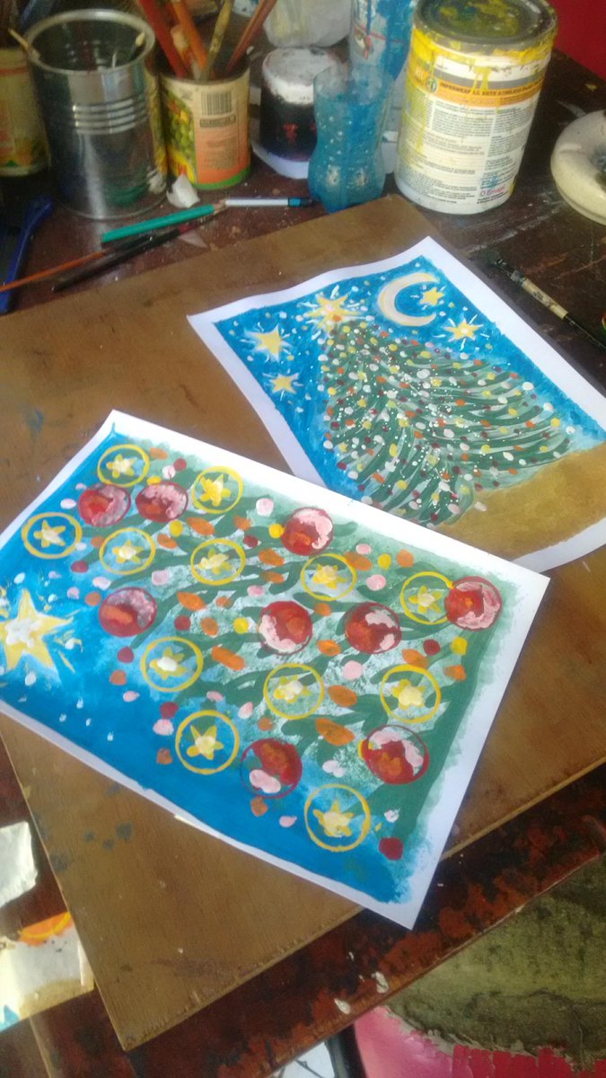 MeinPablo's tweet photo. Hier bereitet Argentinien Freude auf die Weihnachtsfeiertage vor🎄🇦🇷

#kunst #art 
#pabloaleandro https://t.co/GruGdBU2AM