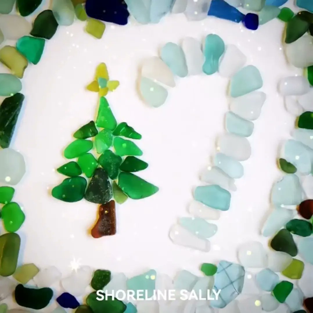 DigiDaughter's tweet photo. RAIN DELAY ☔ (back soonest!)
So I've rearranged the #seaglass pieces that are on my workbench at the moment into a hasty #Christmastree and a frosty #candycane
#AdventCalendar #christmas #beachart #SandBanksy #ShorelineSally #seaglass
#the12daysofbeachmas 💙🌊🌊🌊 https://t.co/yezCdEfiJW