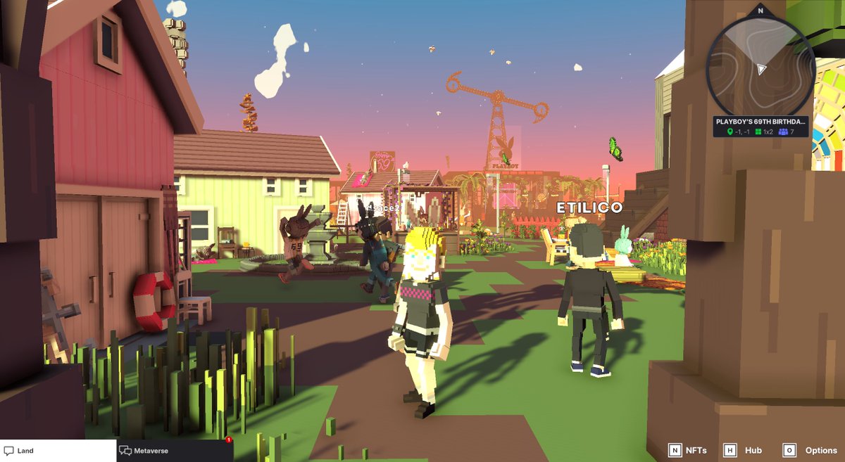 MurazVSz's tweet photo. @TheSandboxGame @Playboy Celebrating @PLAYBOY’S 69TH BIRTHDAY PARTY! 👯‍♀️ https://t.co/61rupWFd7E