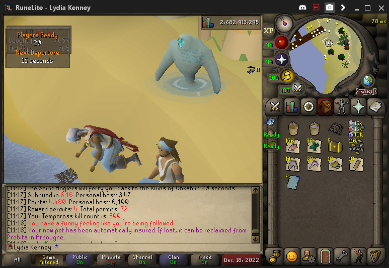 sawkid86's tweet photo. Pet #26: Tempoross https://t.co/wteiNJWkxW