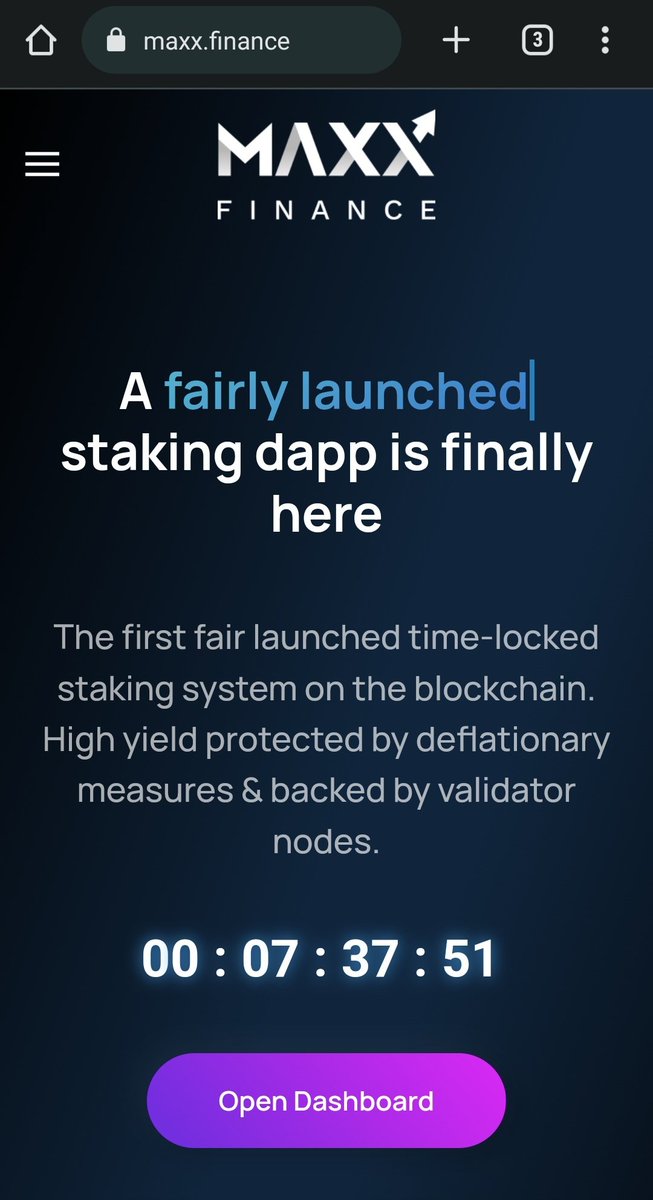 MAXXFinance's tweet photo. The countdown begins 🚀 the long awaited & anticipated launch is here visit our website and get ready to claim your airdrop as we deploy to main net #MAXXLaunch https://t.co/y656AkNICj