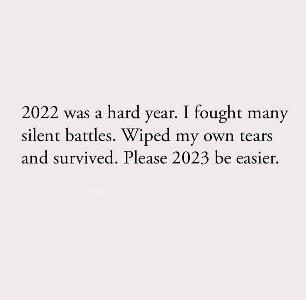 this year was so tough.