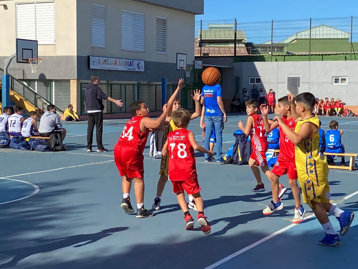 Este domingo hemos acudido a la invitación del @CAMESoler con ocho equipos @maritimomelilla @baloncestoRCMM para participar en el Memorial Martín Pérez. 📷 @CAMESoler