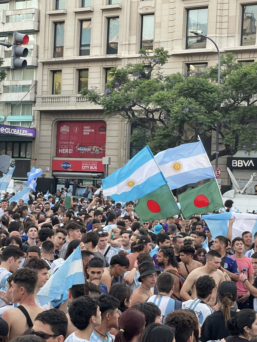 #FIFAWorldCup 
#ARG 
Buenos Aires 🇧🇩🇦🇷

📸@juaniiiiSj
