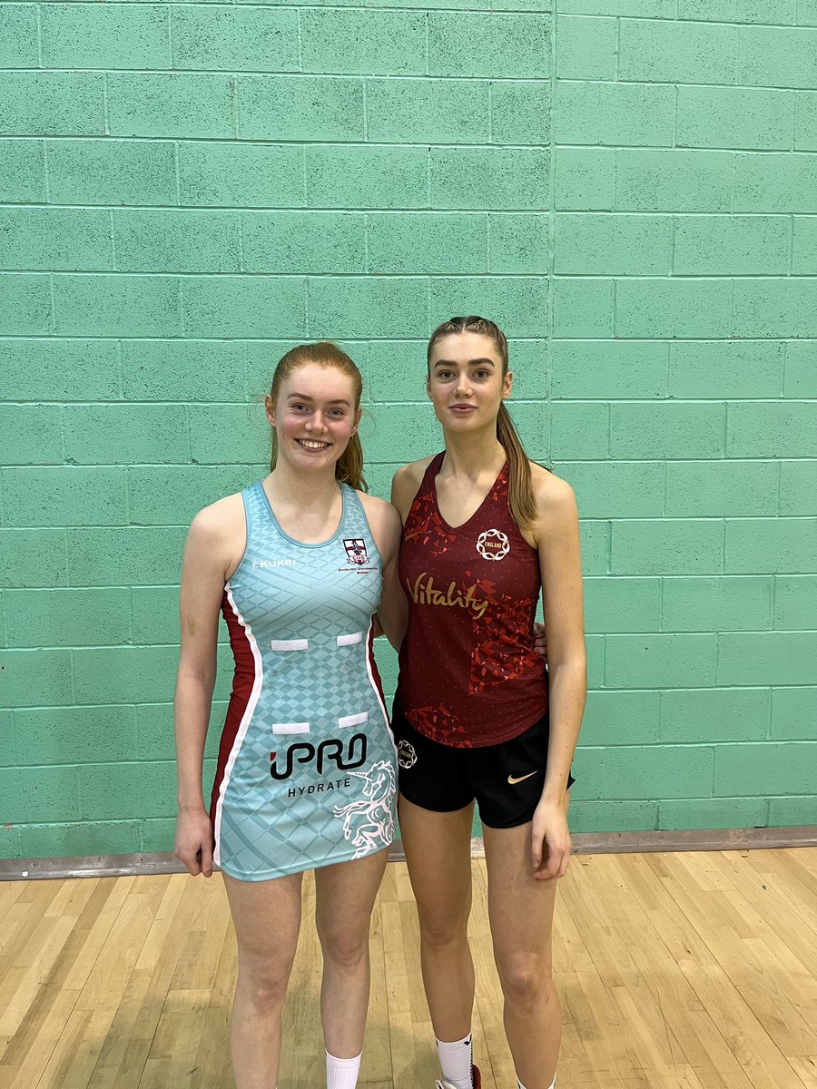 Not often <a href="/FreyaHenshall/">Freya Henshall</a> &amp; <a href="/kate_henshall/">Kate Henshall</a> are on opposing teams but so proud of them both. Just about managed to avoid marking each other.  <a href="/EnglandNetball/">England Netball</a> <a href="/EngUniSport/">English Universities Sport</a> <a href="/TurnfordNC/">Turnford N C</a> <a href="/BANetball/">BA Netball Academy</a> <a href="/PulsePathway/">London Pulse Netball Pathway</a>