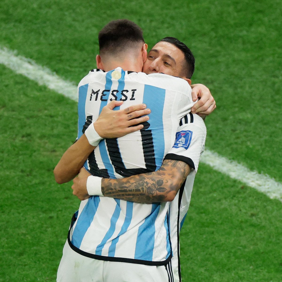 Messi &amp; Di María: 2008 Olympics ➡️ 2022 World Cup final 🇦🇷