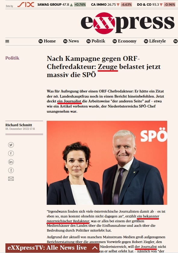 bjoernsenior's tweet photo. Offenbar hat Richard Schmitt seinem Hinweisgeber Vertraulichkeit zugesichert.
Aber ich bekomm noch raus, wer der "bekannte österreichische Redakteur" und "heutige eXXpress Mitarbeiter" ist, der über seine Zeit bei der Kronenzeitung berichtet! https://t.co/mYxNQIHY1z
