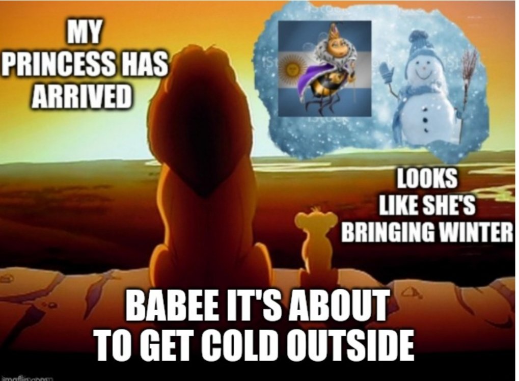 kimbrow83031095's tweet photo. #snowman
#princessbee
#Crypto_swarm https://t.co/Lp3bwpvz19