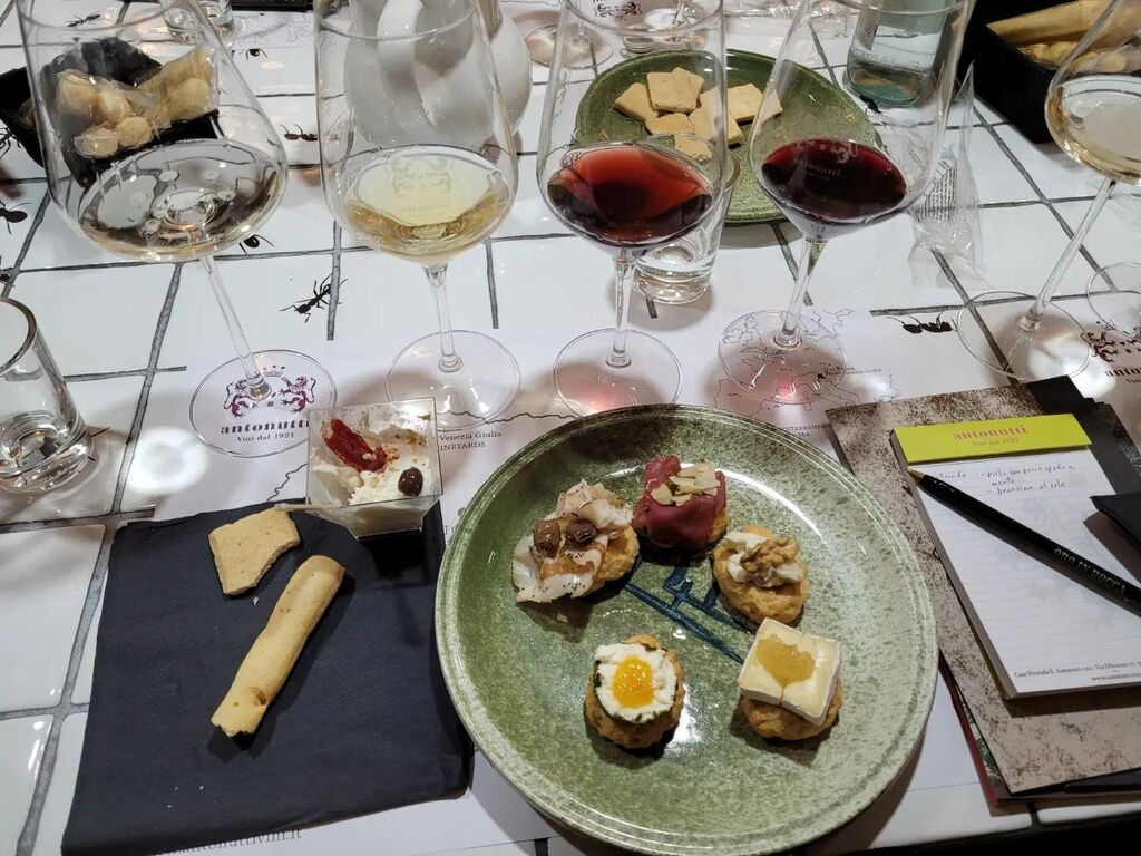 Meravigliosa degustazione di vino presso la Casa  Vinicola Antonutti. Un sentito ringraziamento alla vulcanica padrona di casa Adriana. #antonuttivini #antonutti #vino #degustazione #abbinamentocibovino #abbinamenti #wine #winetasting #winelover #fvg #pr… instagr.am/p/CmUPyczNVmW/