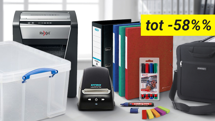 Opgeruimd het jaar afsluiten zodat je helemaal klaar bent voor 2023. Tot wel 58% korting (!!1!) op onze archiveer- en opbergoplossingen. Sla je slag! bit.ly/3G1rzEg