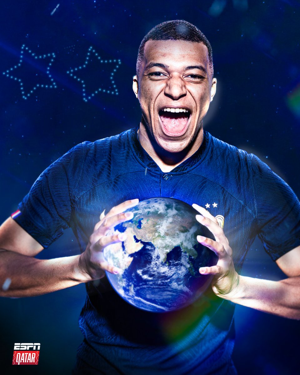 Jamais duvidem de Kylian Sanmi Mbappé Lottin!

#ESPNnoQatar