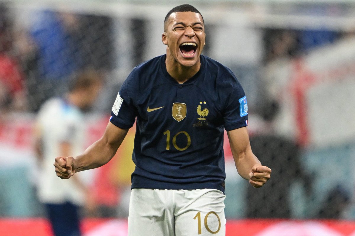 Kylian Mbappé est le meilleur buteur du Mondial avec 7 réalisations. ⚽️