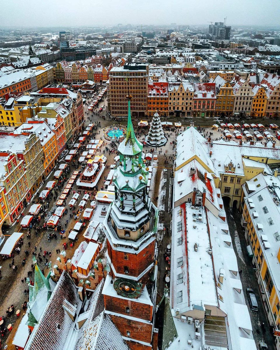 #xmas #rynek #wroclaw #breslau #dolnyslask #sopthedrone