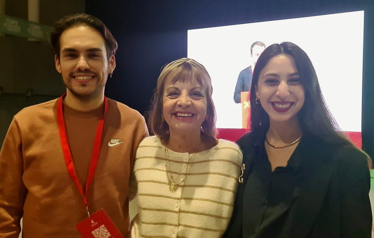 YESocialists's tweet photo. This weekend we accompanied our comrades of @JSPortugal in their national Congress. Congratulations @MigCMatos on your reelection as Secretary General, proof of the outstanding work done in the past years. We look forward to continuing strengthening our friendship🌹🇪🇺#TempoDeAgir https://t.co/4b9pZ0JLOp
