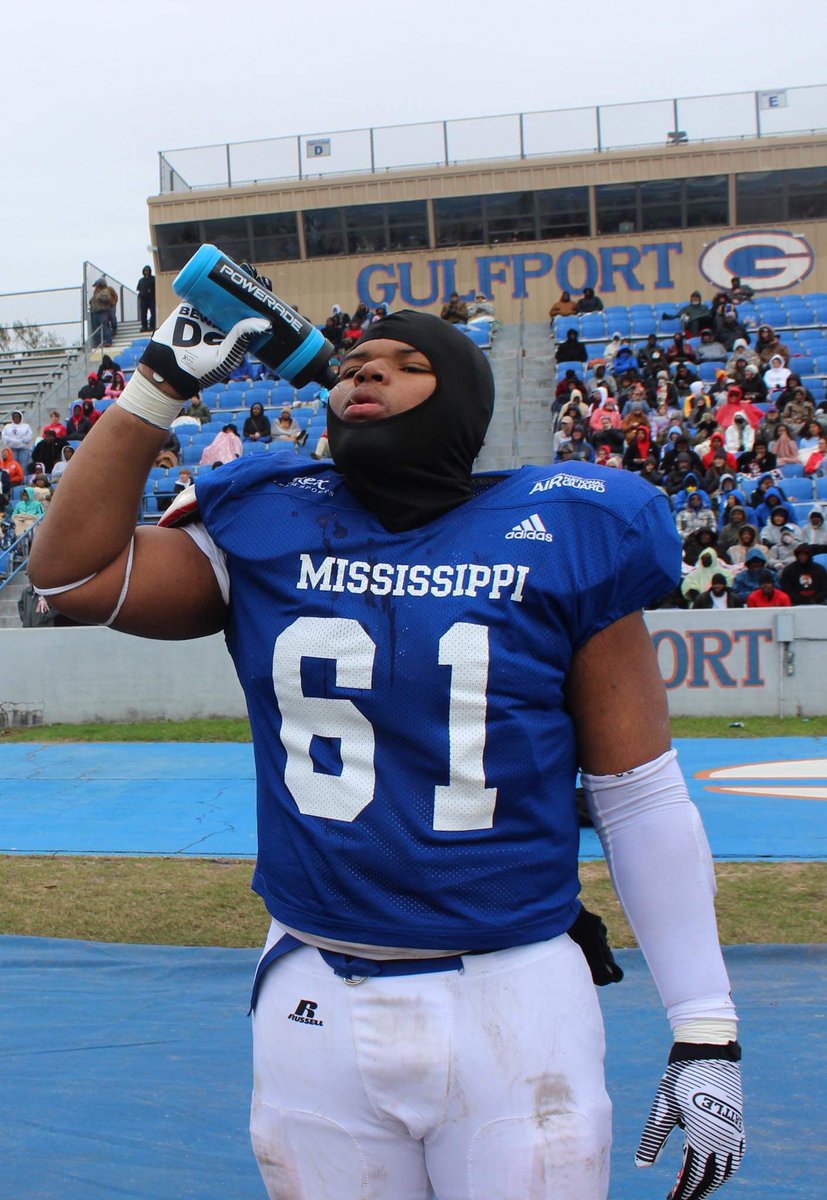 Noontime__61's tweet image. I had a great time in Gulfport this week! I’m blessed to be chosen to play in the Benard Blackwell North &amp;amp; South All-Star🙌🏽 
#2Sacks #6Tackles @MacCorleone74 @Smooth_School @Coach_TMacon @BrettSShufelt @clarencemcdoug1 @EMCCathletics  @Rebels247