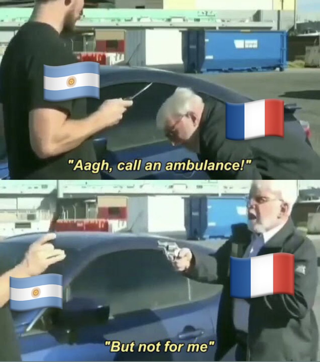 Francia en el minuto 80.
