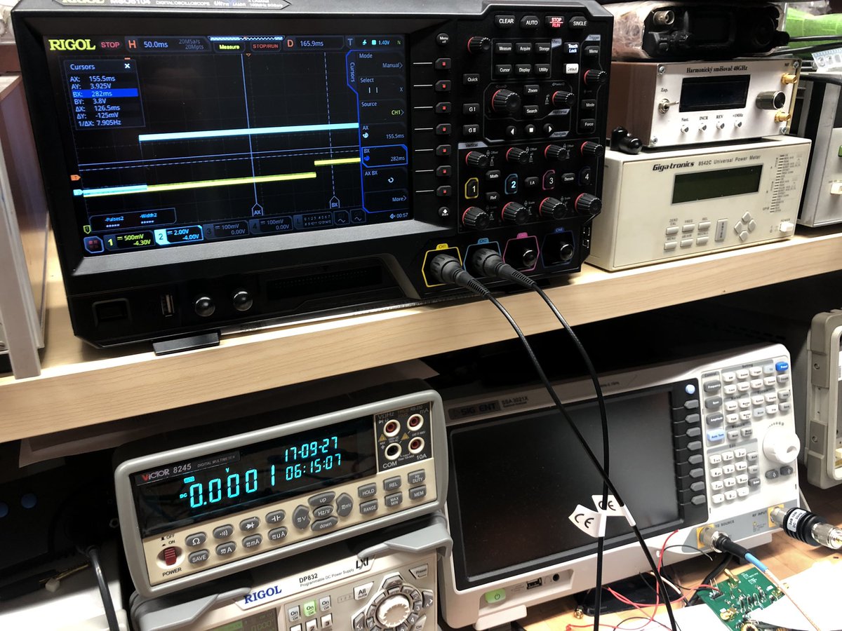 ok2zaw's tweet photo. Some debugging. New Multi Beaming controller #QROcz #Remoteqth https://t.co/NnHWpicJqf