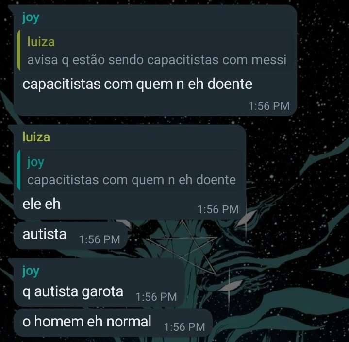 acervohgs's tweet photo. nossa querida joyce conseguiu finalmente internet na passeata pró bolsonaro só para tecer mt capacitismo https://t.co/Ss8ik3X5yz