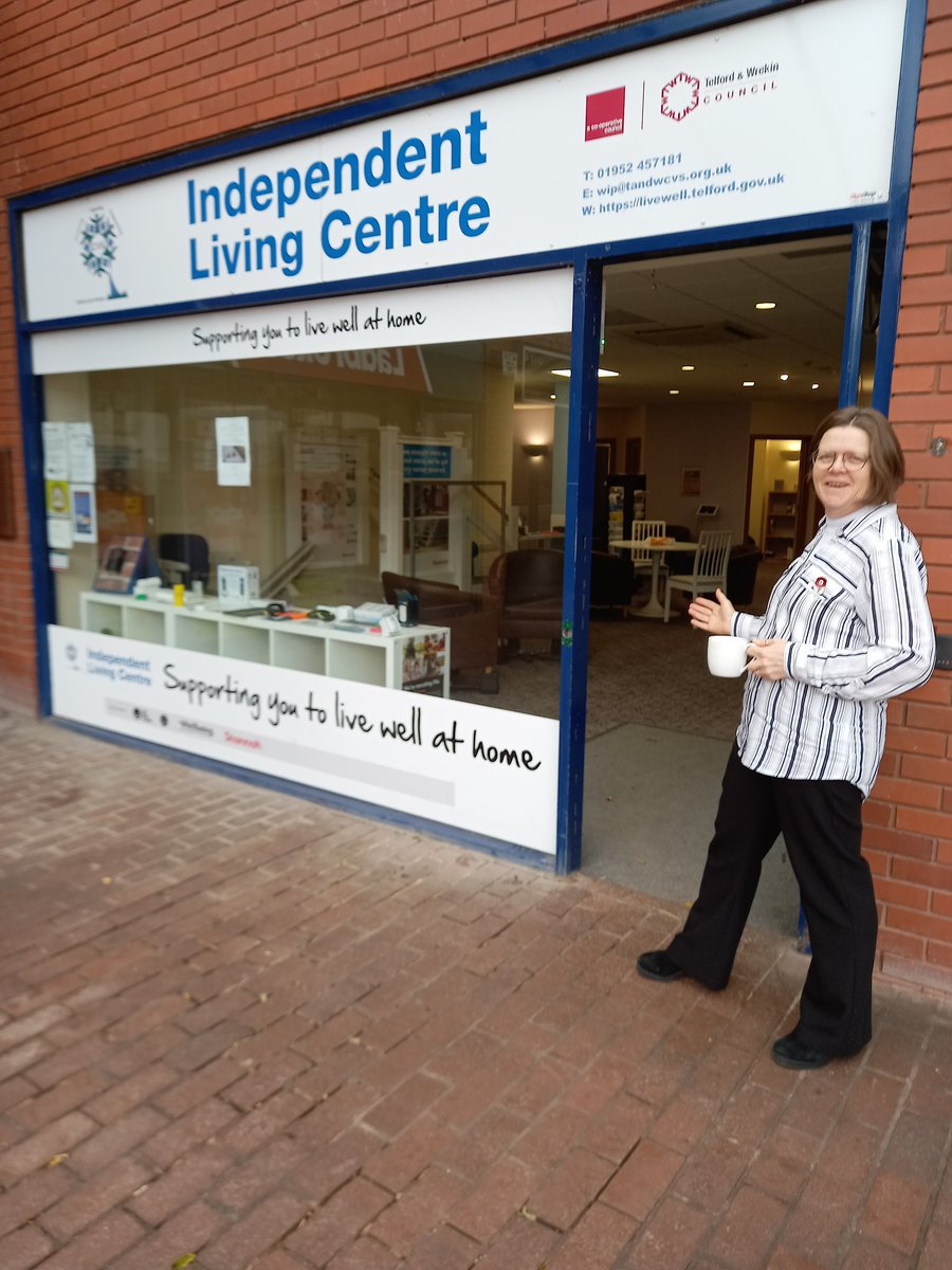 👋 You are warmly welcomed to drop by at the Independent Living Centre, every weekday for advice and support about care and remaining independent at home. Find us at 3A Hazeldine House, Telford Town Centre, TF3 4JL - open during the week 9am-5pm (Thursday until 6pm)  <a href="/TelfordCVS/">Telford & Wrekin CVS</a>