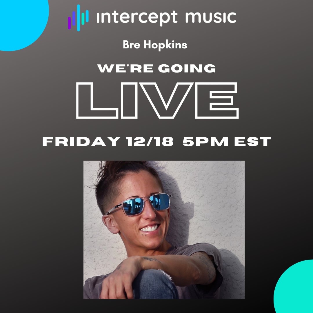 Intercept_Music's tweet photo. 📽️ Tune in for our Live today at 5:00pm PST with the amazing artist Bre Hopkins!

#Music #IndieArtist #Musician #StartUp #HipHop #Rap #NewMusic #Viral #Trending #Explore #ForYou #SmallBusiness #Success #SocialMediaMarketing #News #InterceptMusic #InstagramLive #Live #Interview https://t.co/SD0R7misWp