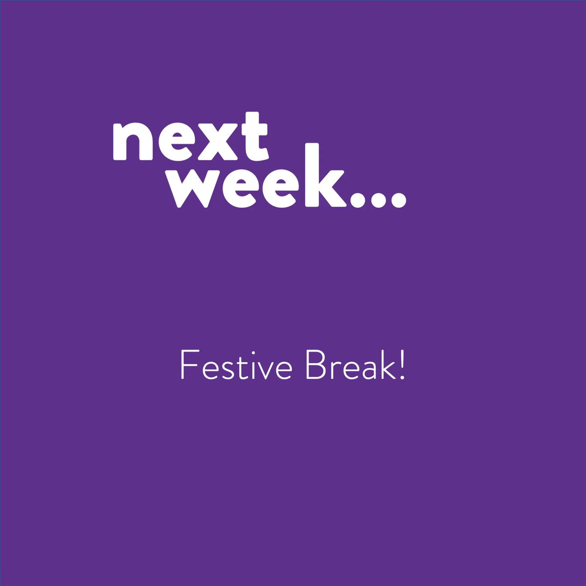 Our Lifelong Learning Programmes are now closed for our Festive Break. Our Programmes will start back up again on Monday 9th Jan 2023.

We have had such an amazing Term 1 exploring ‘What If?’ 💜 We can’t wait to start Term 2 in the New Year! 

Have a lovely break! 💜