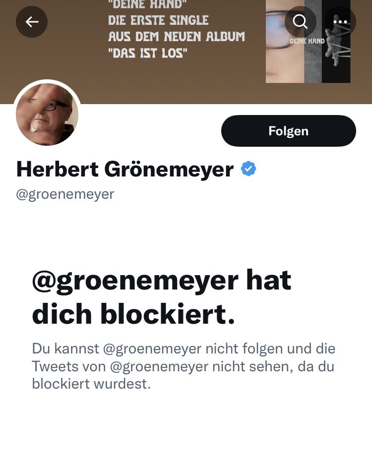 sigisippe's tweet photo. @groenemeyer Das ist armselig!
Da hab ich wohl einen wunden Punkt getroffen! #IchHabeMitgemacht https://t.co/NQifBA71pr