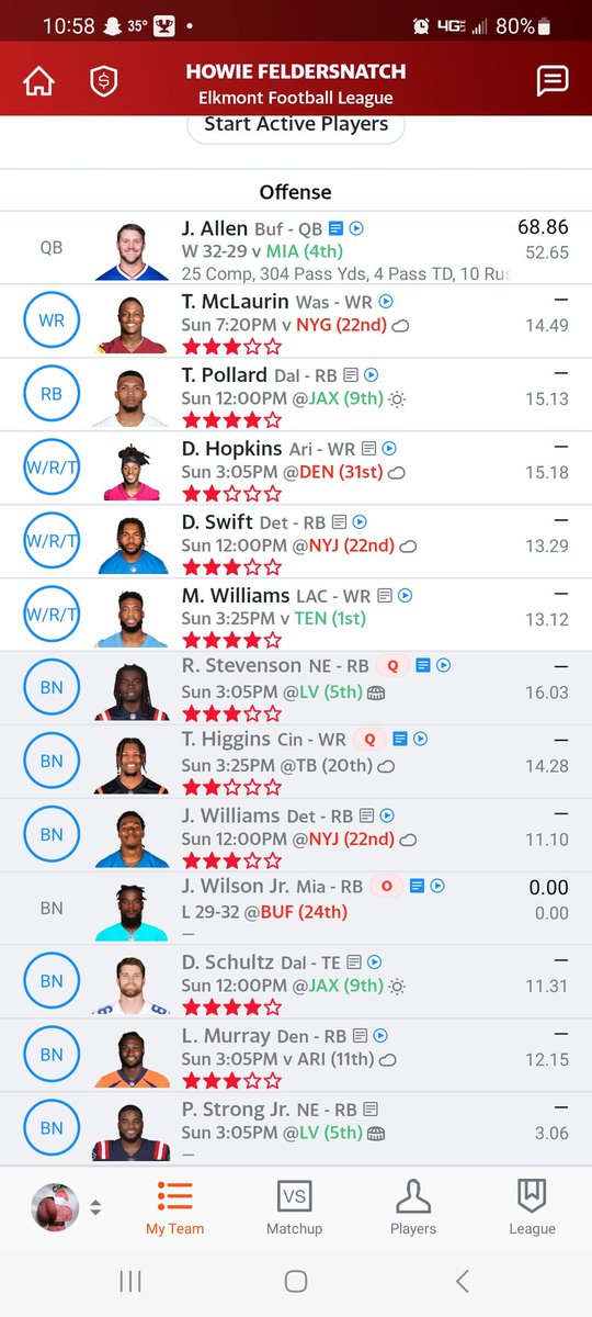 JeremyWooldri15's tweet photo. @SiriusXMFantasy should I stick with T-Mc and Swift or chance Higgins and Stevenson https://t.co/tJKB7JzSVn