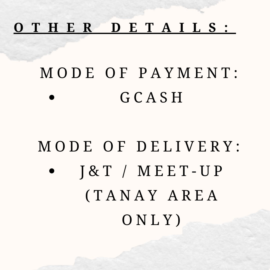 angellieggrc_'s tweet image. Good day! 😍

We are now accepting bulk or small orders for gifts, souvenirs, giveaways, etc. Just visit our page and message us here: facebook.com/PintadeKulay/

Rest assured that the quality of our product is superb and will last longer! ✨