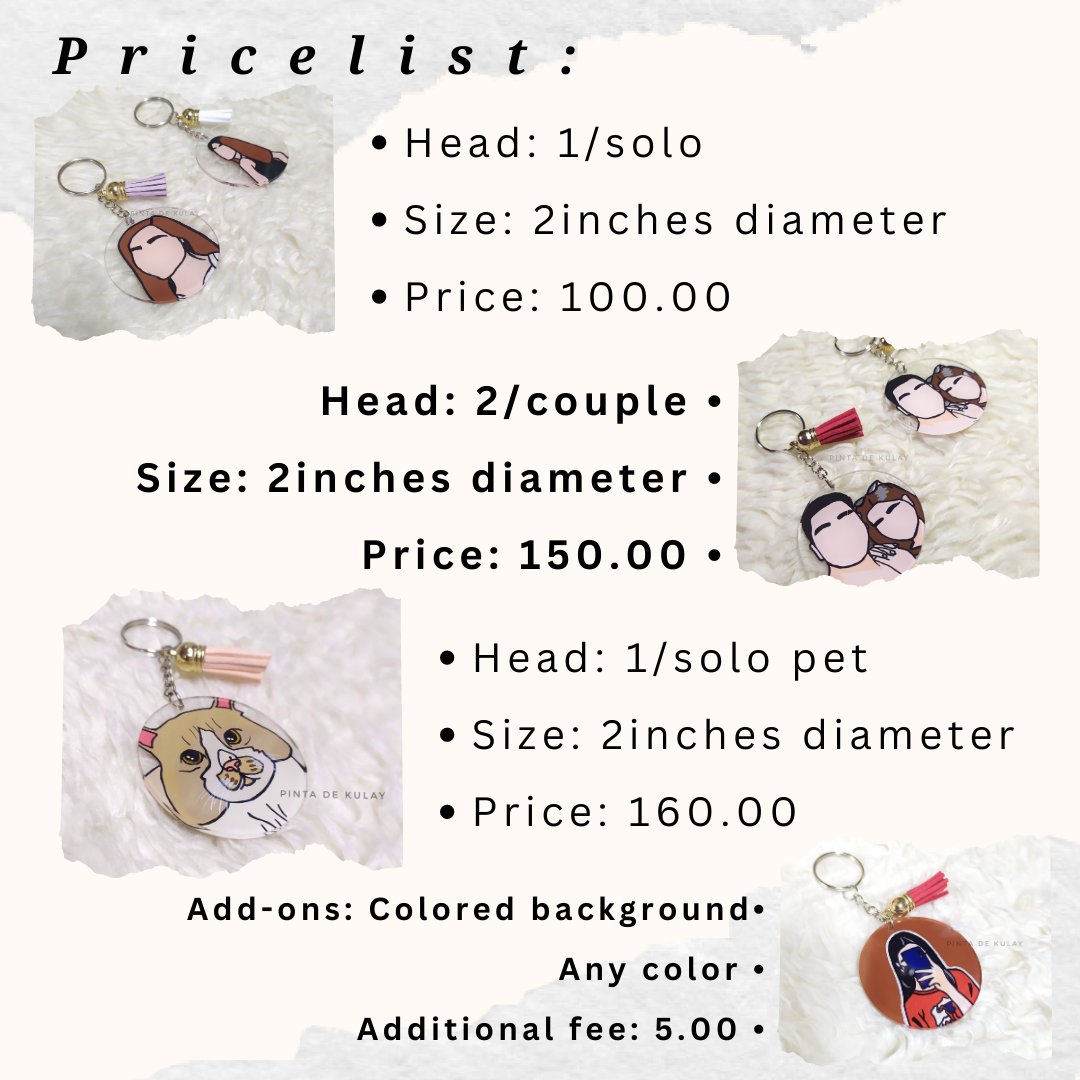 angellieggrc_'s tweet image. Good day! 😍

We are now accepting bulk or small orders for gifts, souvenirs, giveaways, etc. Just visit our page and message us here: facebook.com/PintadeKulay/

Rest assured that the quality of our product is superb and will last longer! ✨