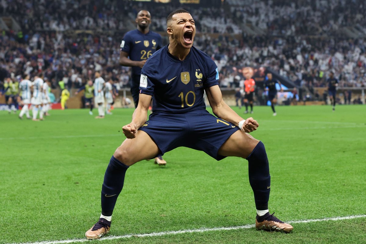 This Mbappe guy is the real GOAT 🐐  but y'all not ready for the conversation