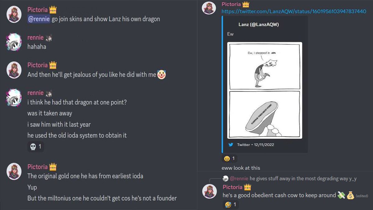 Busticussed's tweet image. @LanzAQW Hello mi amor it seems like you have some fans. Ft: @VicAQW , @Chiyo_AE (fuck you gold name)