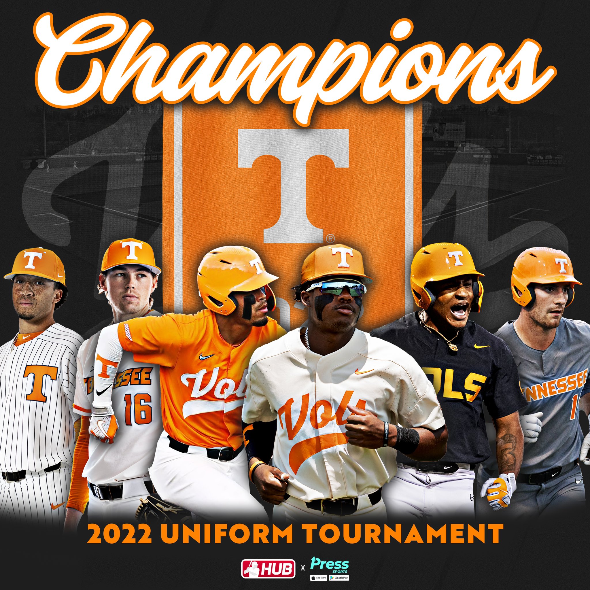 College Baseball Hub on X: Tennessee has been crowned the champion of the  #2022UniformTournament 🙌🏆  / X