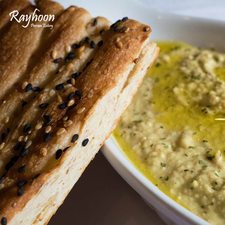 If we had a theme song, you'd probably want to hum us! 🎶

#funfact: Hummus includes iron, folate, phosphorus &amp; B vitamins, all of which are important for vegetarians and vegans, as they may not get enough from their diet.

#persian #burlon  #burloneats #hummus #vegan #vegetarian