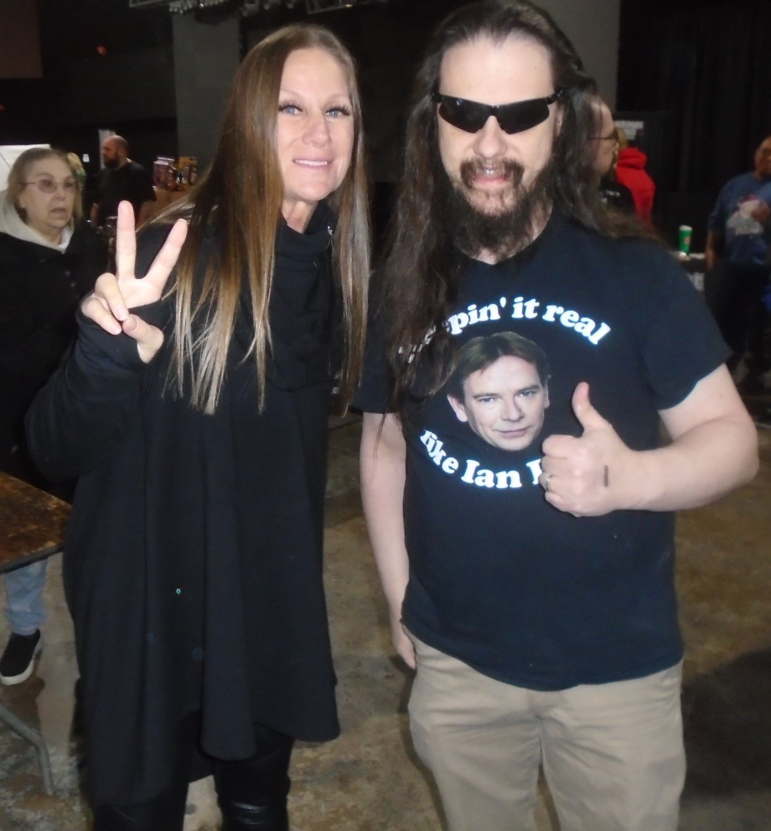 HeyItsMrStanley's tweet photo. Had the pleasure of meeting the #GOAT of Women's Wrestling at the @2300Arena yesterday.

Having @Madusa_rocks sign my #AWA Women's World Title was beyond awesome.

Thanks to Madusa and @RSorrentino1 for making this possible at #IconsOfWrestling. https://t.co/6xhi6wTCo8