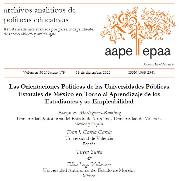 EvelynMoctezum8's tweet photo. Feliz de ver nuestro artículo publicado y de poder contribuir a mejorar la calidad de las Instituciones de Educación Superior. 

Gracias @epaa_aape  @UV_EG @uaemorelos @GarciaFranJ @CIIDU_UAEM  

https://t.co/RrtDijsk4B https://t.co/G2IrzOlsVh