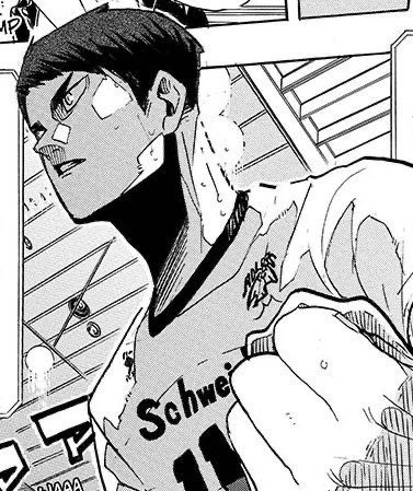 thatmoonwriter's tweet photo. Let’s take a moment to appreciate how beautiful Ushijima is <3 https://t.co/W912niKFxk