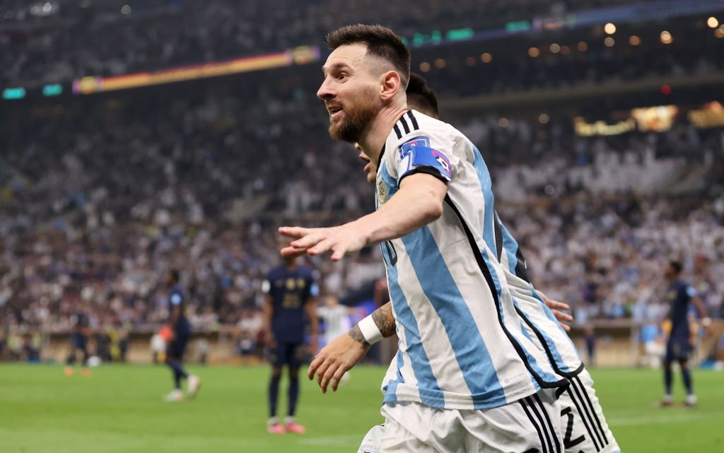 _FaridKhan's tweet photo. No player has scored more goals in this World Cup than Lionel Messi (7) 🐐 #FIFAWorldCup https://t.co/DTKQmlinKo
