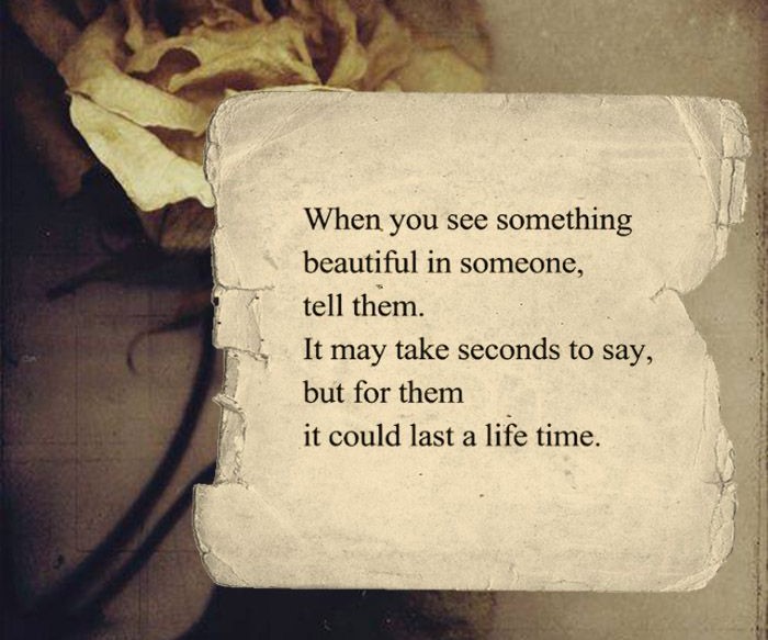 🫂When you see something beautiful in someone, tell them. It may take seconds to say, but for them it could last a lifetime🫂

#NFTCommunity #InspirationalQuotes #inspiration #inspirational #MotivationalQuotes #quote #quotes #NFT #NFTs #WomenInNFTs #Motivation #Motivational