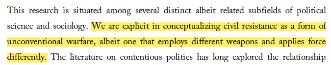 gotlapizza's tweet photo. @Ronniemfhibbs @KimDotcom Yep, but occasionally they tell truth. ICNC-linked Erica Chenoweth, deep state color revolution intellectual, acknowledged in her book entitled Why Civil Resistance Works that "nonviolent resistance" is a form of Unconventional Warfare https://t.co/mBoXNLy3C3