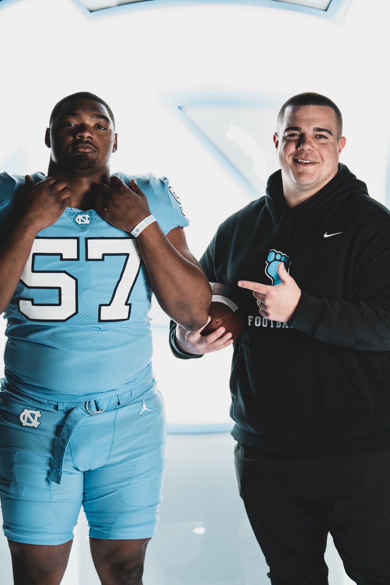 The journey started at the beach and now it will finish on the hill!!! #COMMITTED #GoHeels
