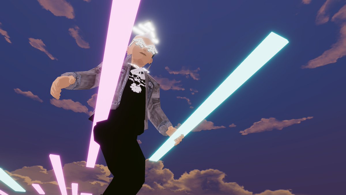 kasuka85's tweet photo. Laser lights are not a secret to me... 💡

@decentraland @DCL_Brasil @DCL_Arabia #Metaverse #MetaverseWorlds #decentraland https://t.co/HVNzJqifMk