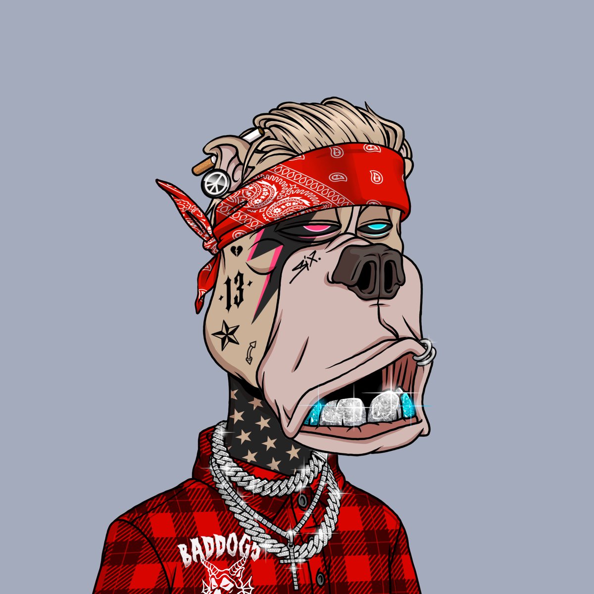 BadDogsCompany's tweet photo. Sneak Peek #627

Meet the newest addition to our #88Eight Genesis collection by #13six

Our #48Eighty Collection is NEXT

#BDCO #NFT #NFTs #25DaysOfBadDogs https://t.co/AEEinWOvBS