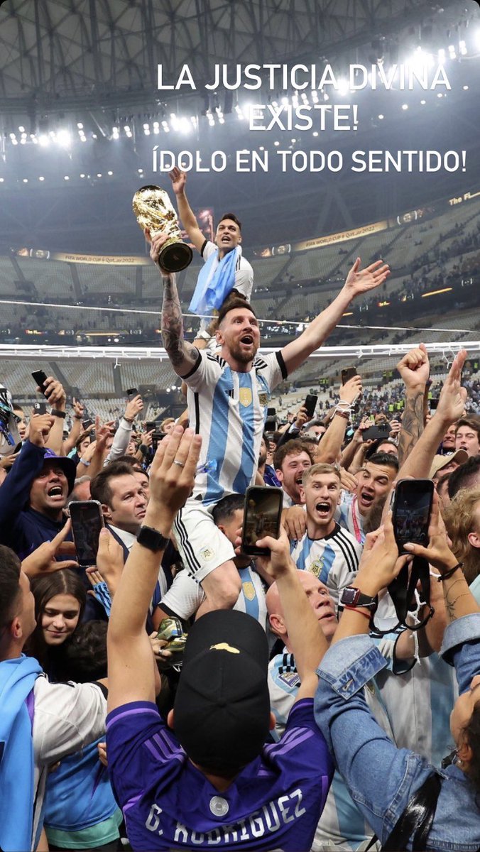 rapai's tweet photo. Sin palabras! Felicidades a todos mis amigos Argentinos! https://t.co/i6XC3RAoMd