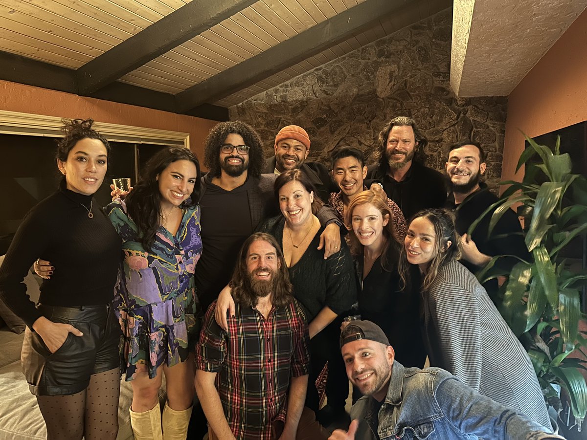 SeanTwoNames's tweet photo. Such incredible performers, including @Allison_Tolman, @lcshorten, @tamarpelzig, @willbeinbrink, @TheKrisGordon, @WillGCooper, @CharlieBenesch, @MishelPrada, @MenachemSilver and @fiddleshtick. And @Allison2Names used her incredible voice to read the action lines. https://t.co/DjopjXar5v