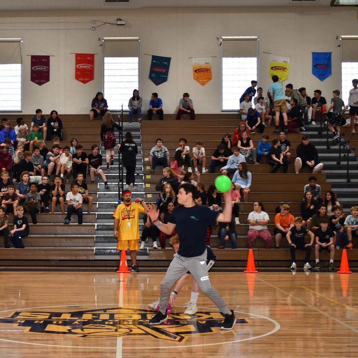Who’s excited for our final dodgeball round of our Winter 2022 tournament this week!?
#eymsstuco #eyms #leadingtotheedges #GD2BAK #eymswinterdance   #eymswinterdodgeballtournament