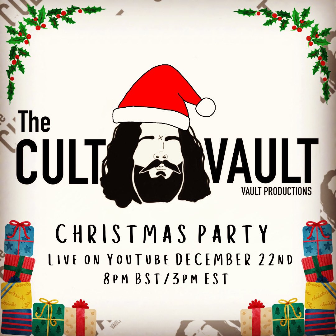 CultVaultPod's tweet image. Going LIVE on YouTube on the 22nd of December because even us self-employed podcasters and content creators need a Christmas work do! 

Join me at 3pm EST! 

#cults #cult #cultpodcast #contentcreator #christmaspartyideas #youtubelivestream #truecrimepodcast