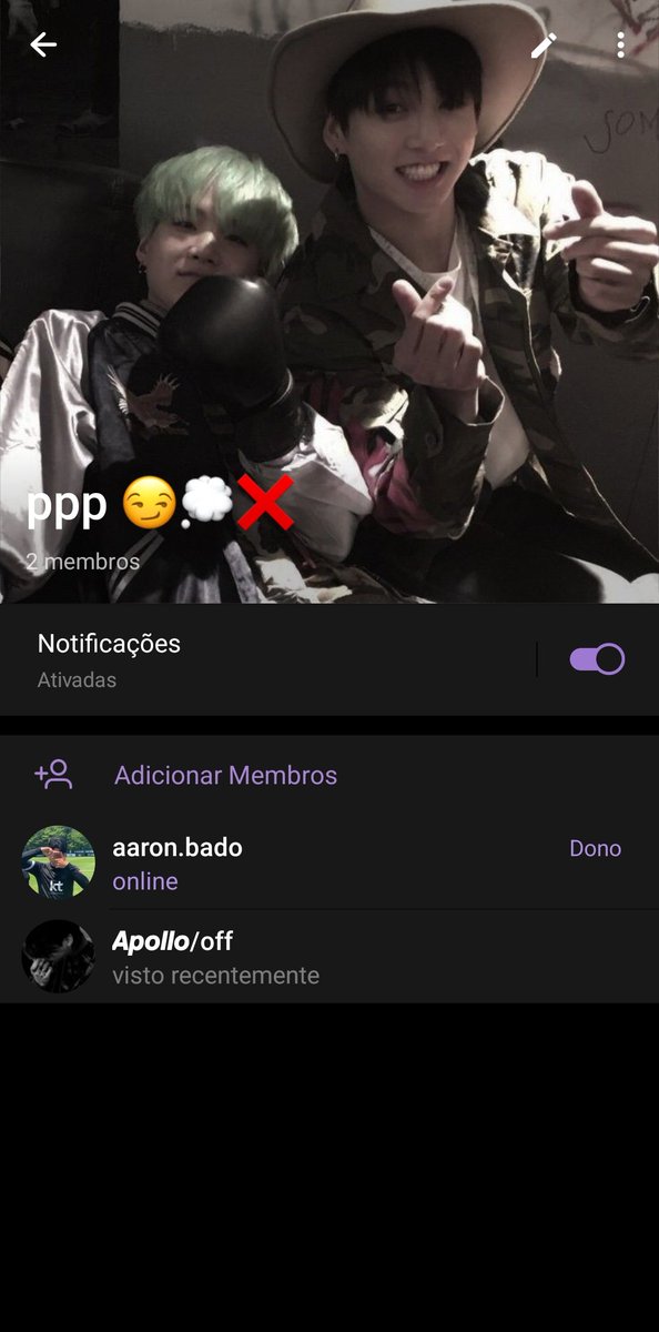 manda o . que eu e meu amigo vamos fazer o ppp 💢
