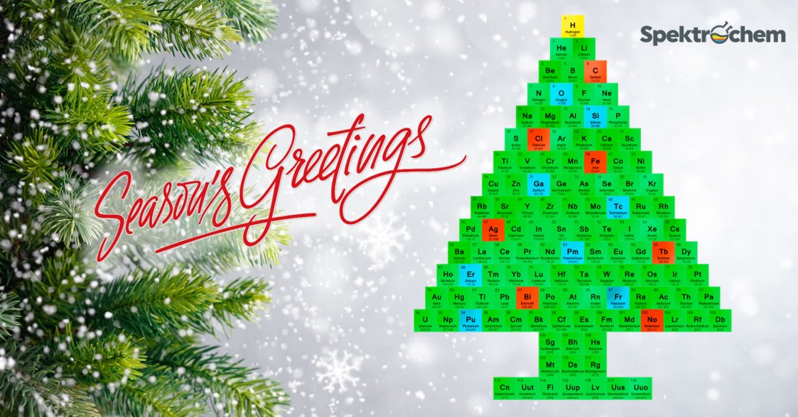 Season's Greetings from Spektrochem and all the best in 2023 #XMAS2022
